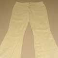  Cream Linen trousers front