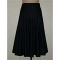  Black chambray 12 gore skirt front