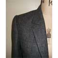  Grey Tweed Jacket Lapel